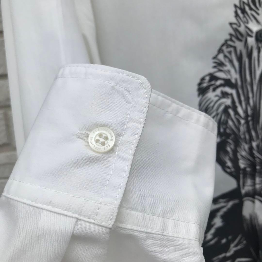 ソフトマシーン　シャツ　L　イーグル　鷹