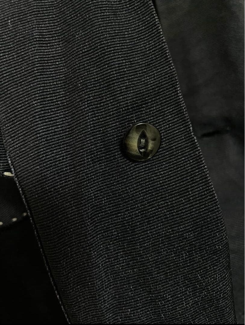 60's ヴィンテージ　レーヨンシャツ ブラック　フェード