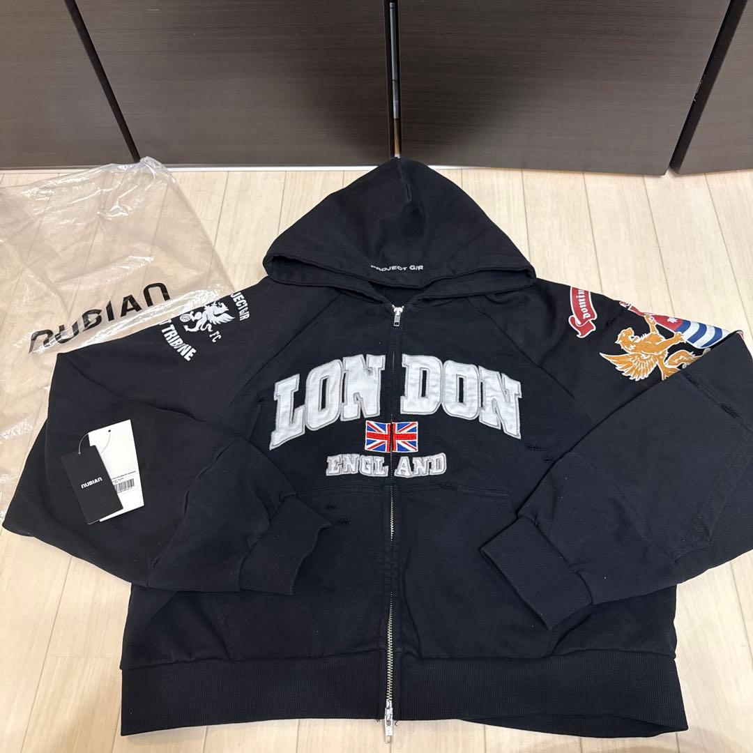 Project GR パーカー　フーディー　ZIPパーカー　サイズ2