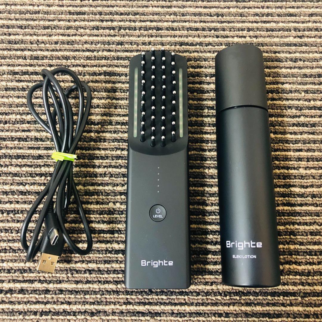 【送料無料】Brighte ELEKI BRUSH ブラシ型美顔器