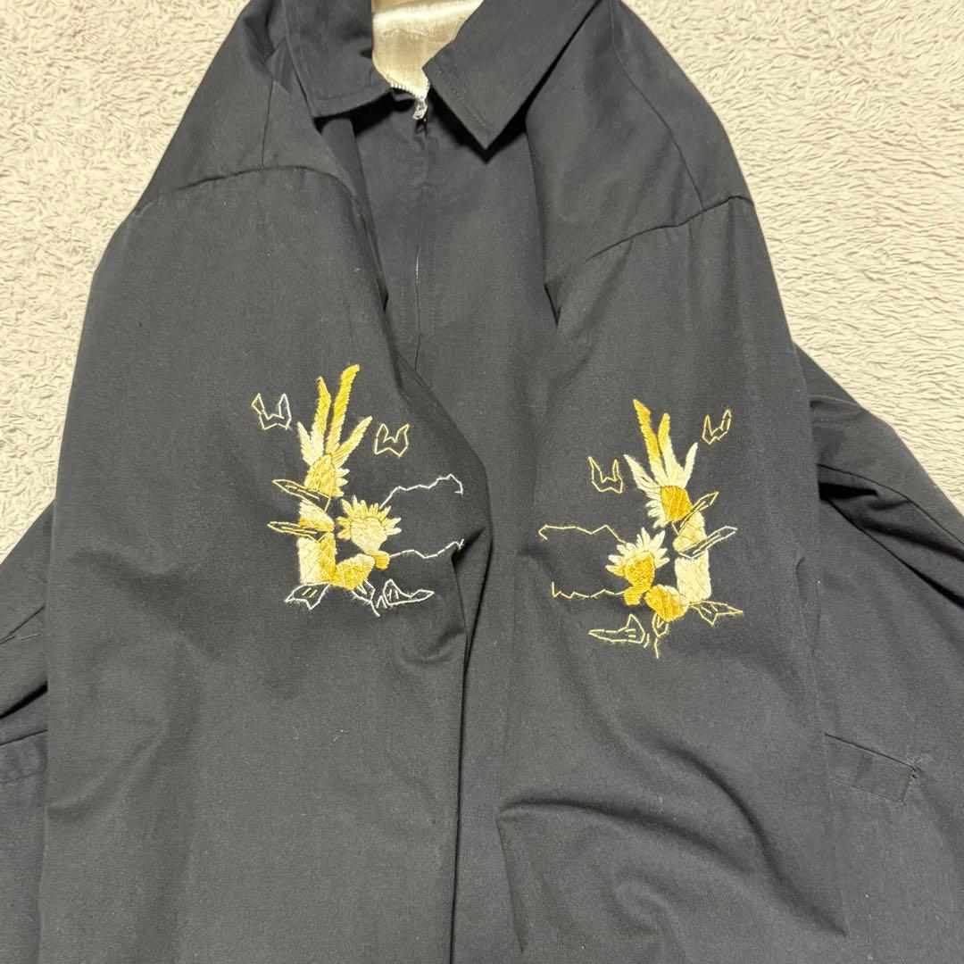 美品　ベトジャン　刺繍ヘタウマ スーベニアジャケットVietnam jumper