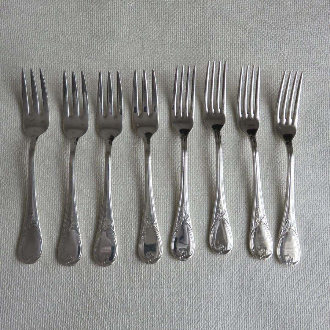 クリストフル ヴィランドリ　フォーク 8点　ヴィランドリ　ホテルライン