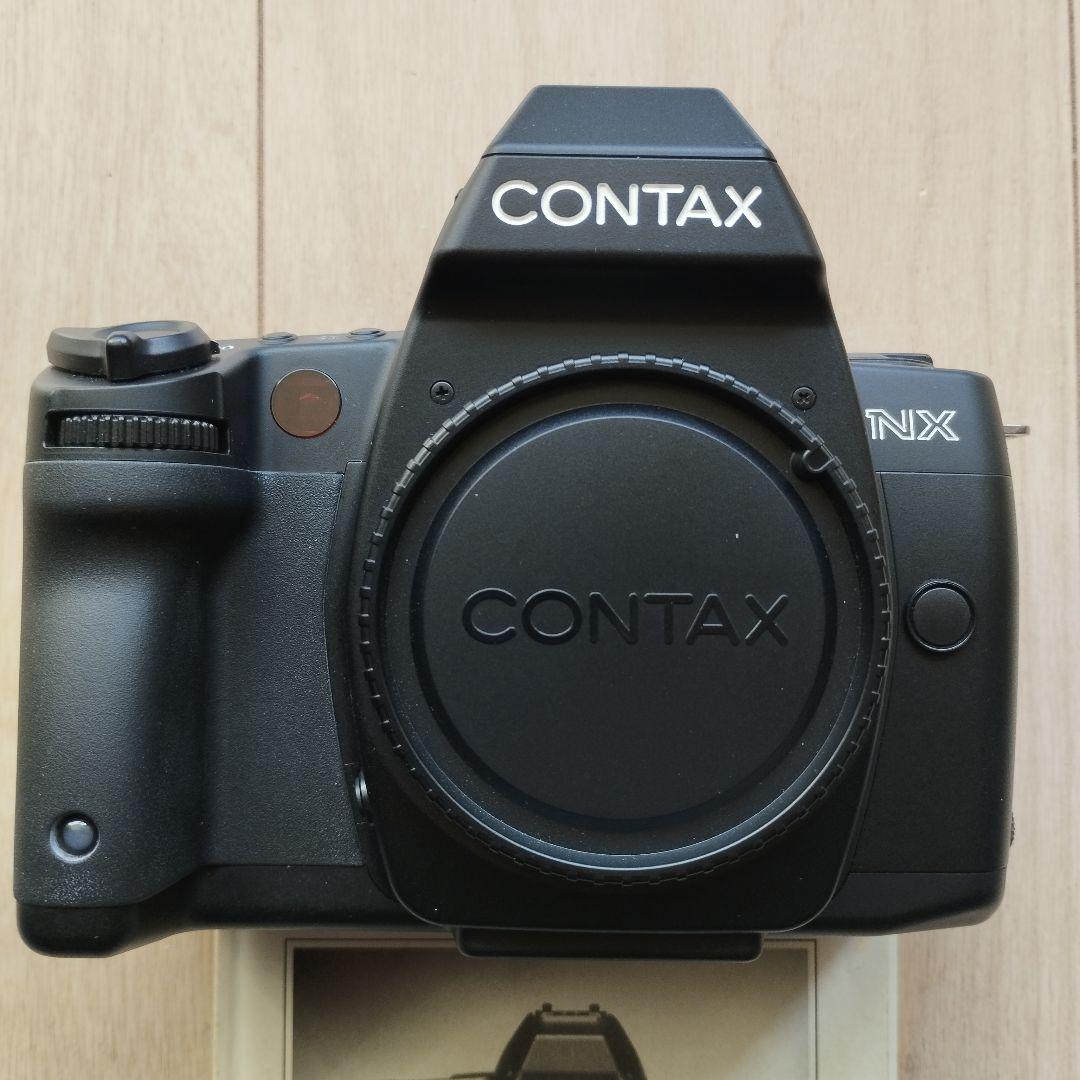 【美品】コンタックス　CONTAX NX　データバック、ストラップ、説明書付き