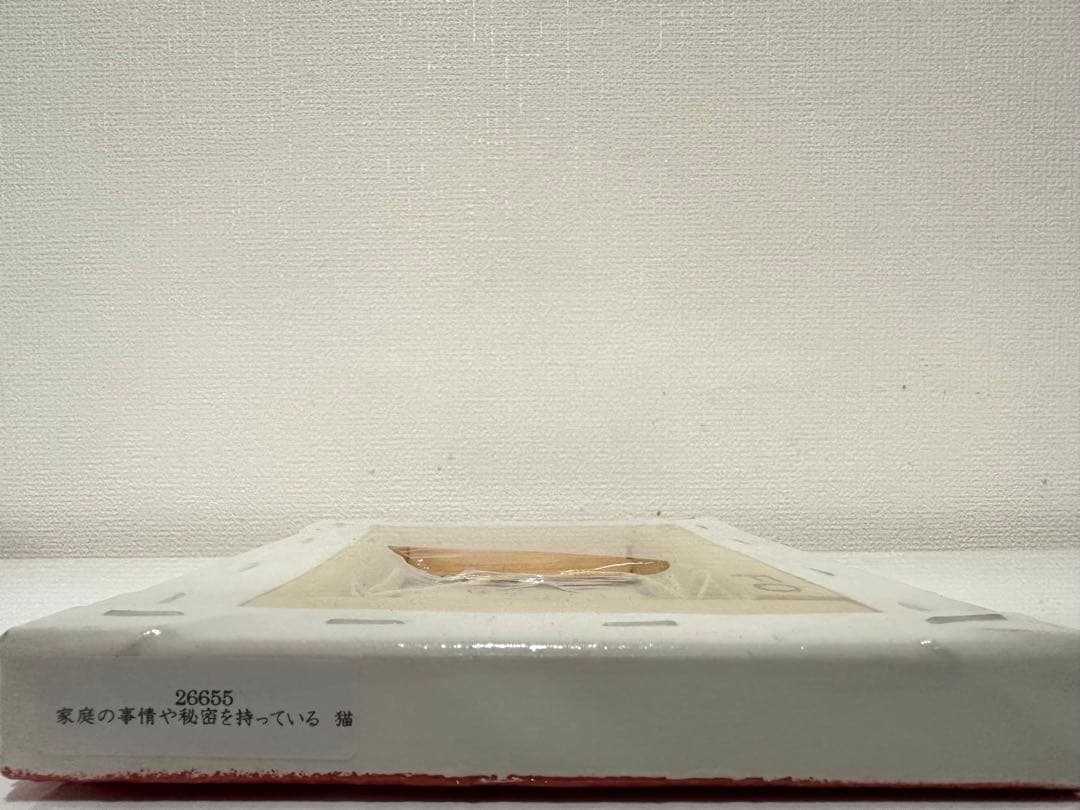 北村直登さん　原画　F0「 家族の事情や秘密を持っている　猫」