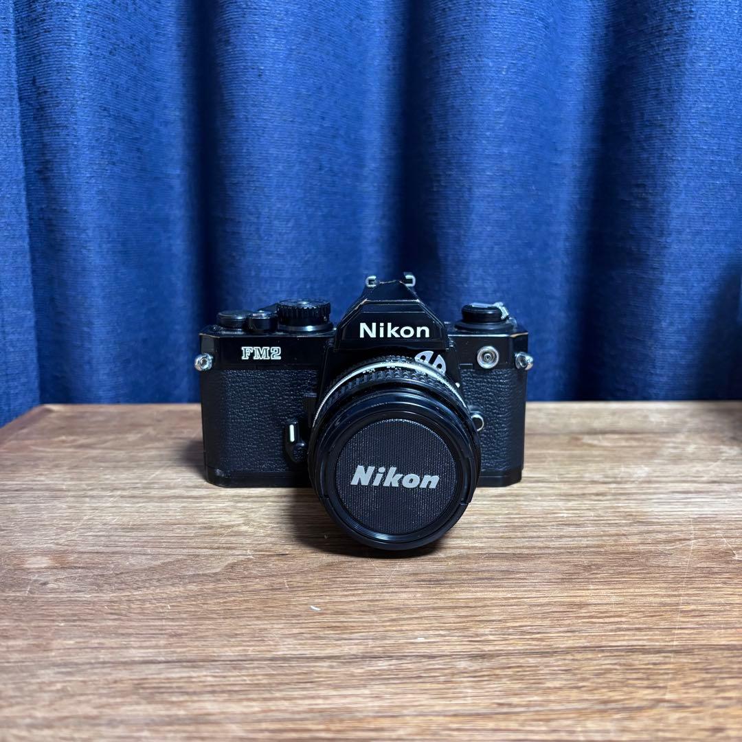 パ*太様 Nikon FM2 フィルム一眼レフカメラ レンズ付 完動品
