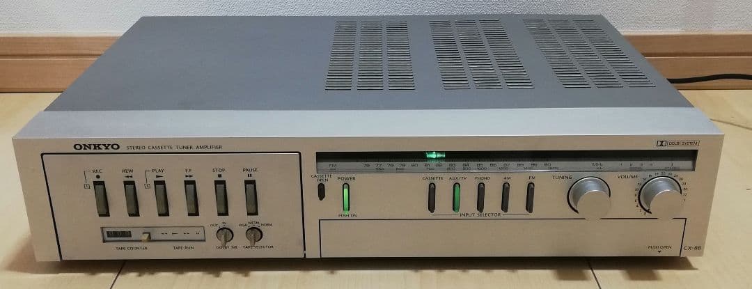 ONKYO カセット チューナー アンプ CX-88