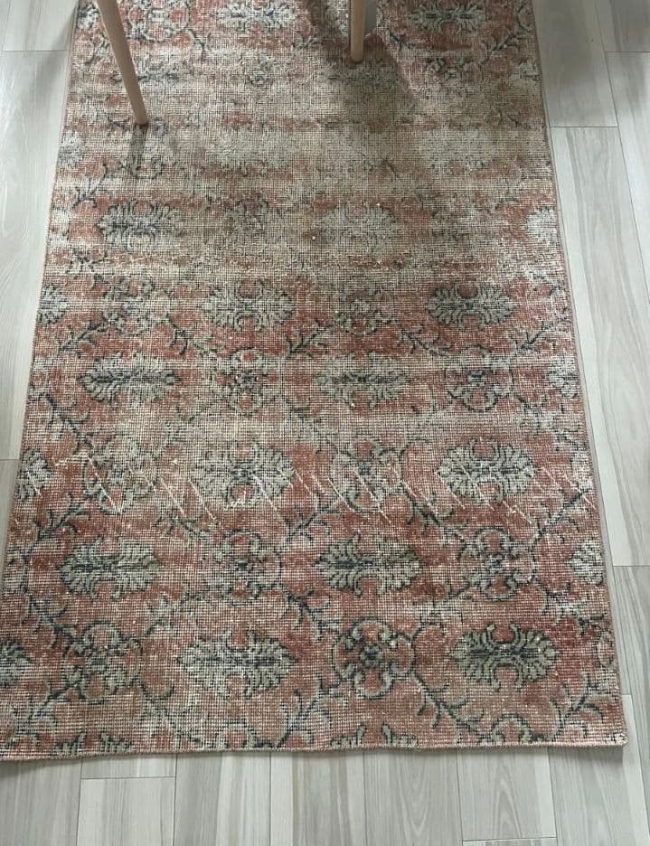 1980年代頃　トルコ　ヴィンテージ　ラグ　絨毯　100 x 175 cm