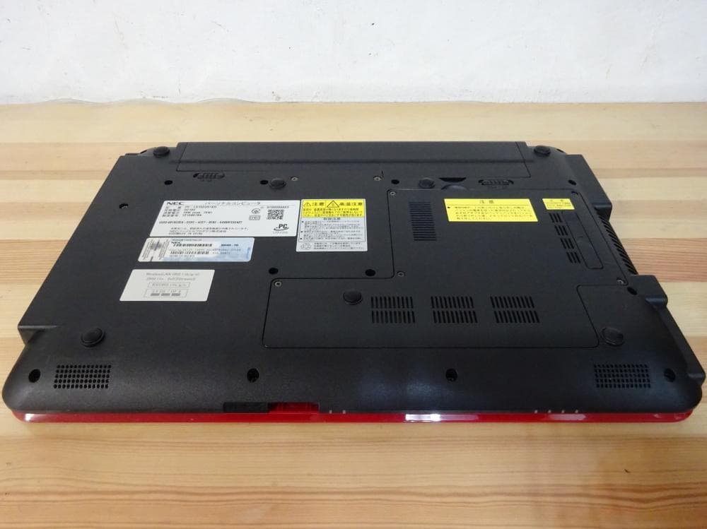 NEC ノートパソコン PC-LS150DS1KR/中古特価品
