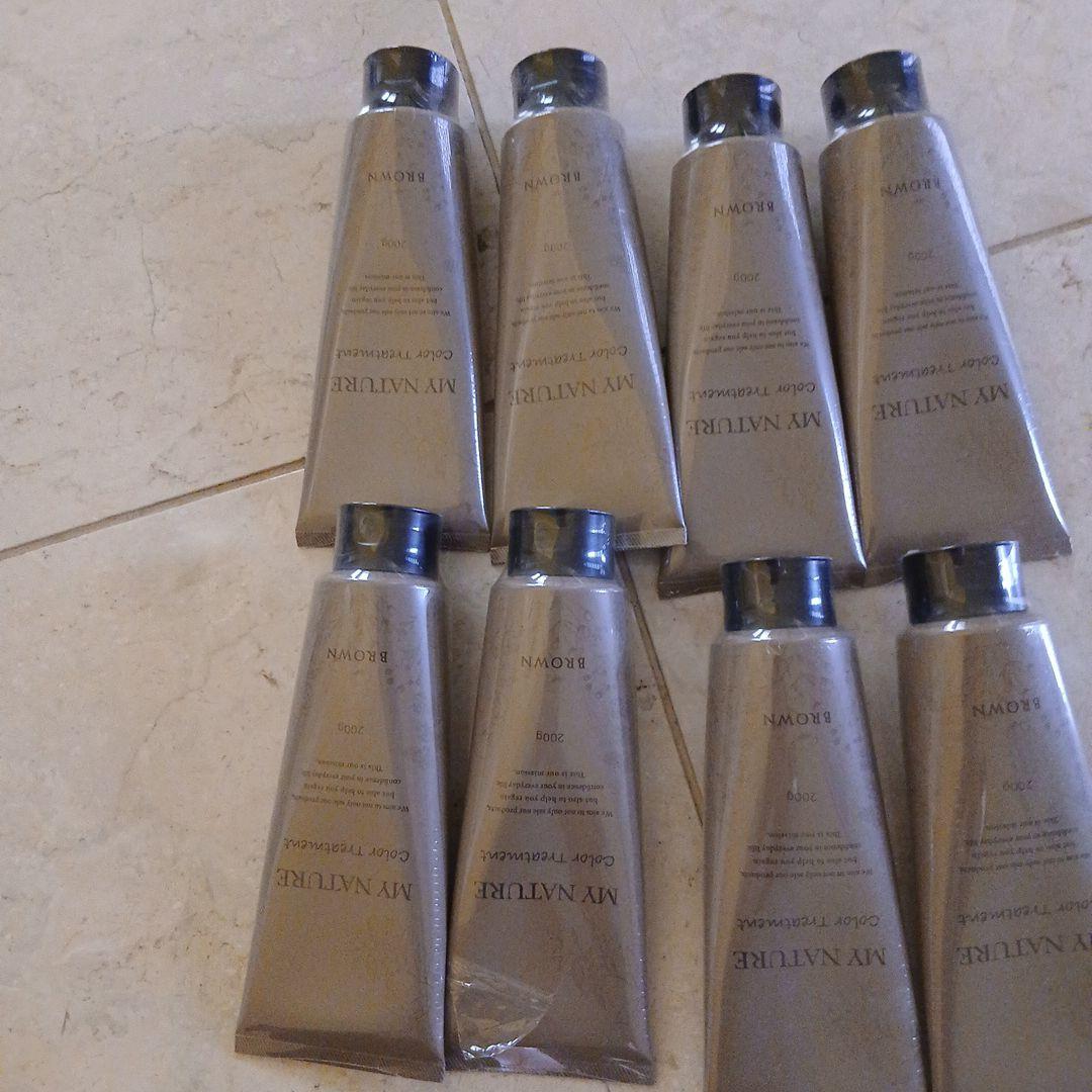 MY NATURE カラー トリートメント ブラウン 8本セット