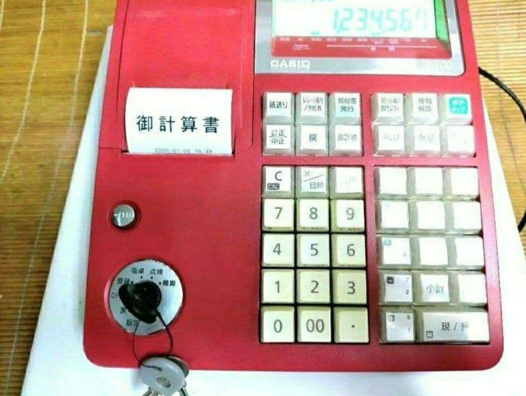 カシオレジスター　TE-340/NL300　フル設定無料340456