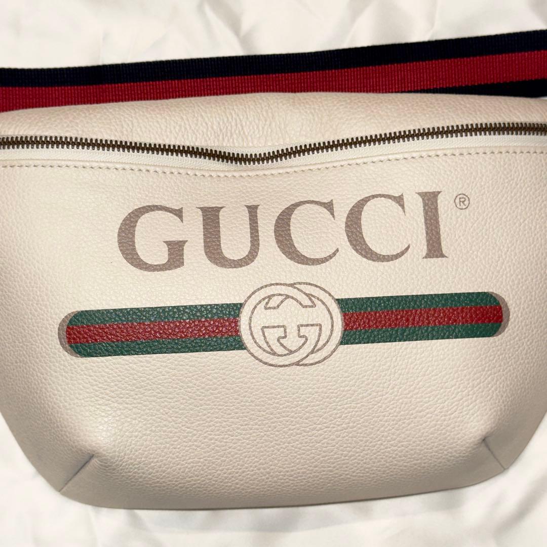 GUCCI GGロゴ ボディバッグ ショルダーバッグ ウエストポーチ 超美品