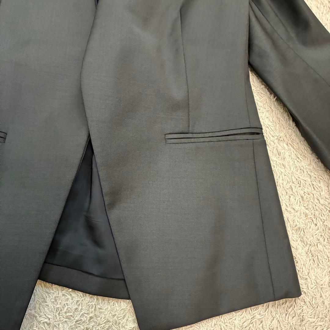 マニャ様お取引中executive パンツスーツ ノーカラー 黒　S セット