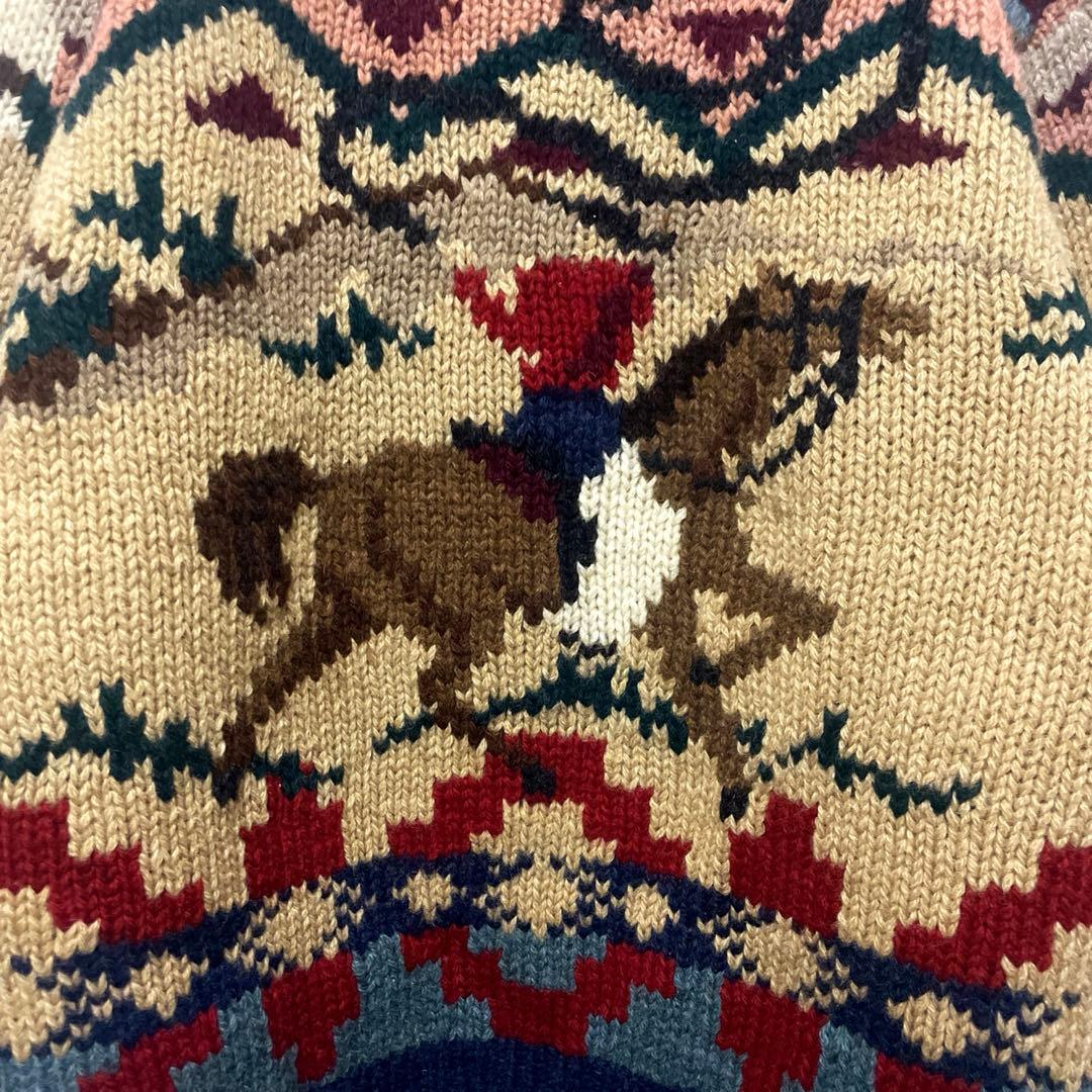 傘*様 美品激レア Polo by Ralph Lauren ハンドニット手編み