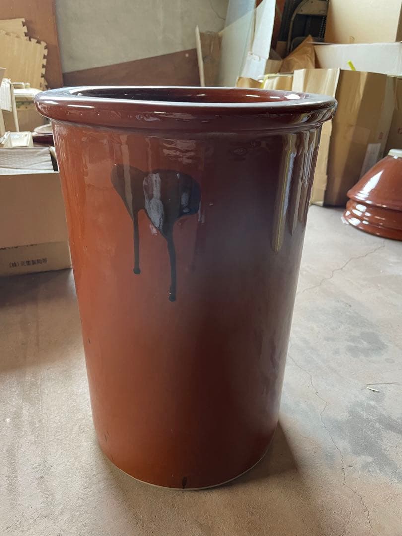 蓋なし　味噌瓶　14.4ℓ