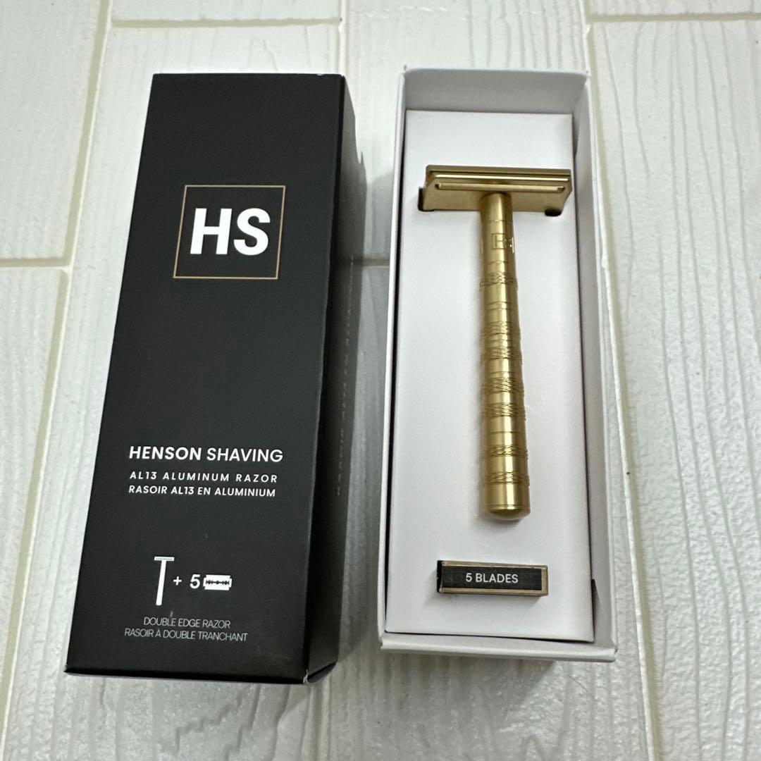 HENSON SHAVING AL13 MEDIUM（BRIGHT GOLD）