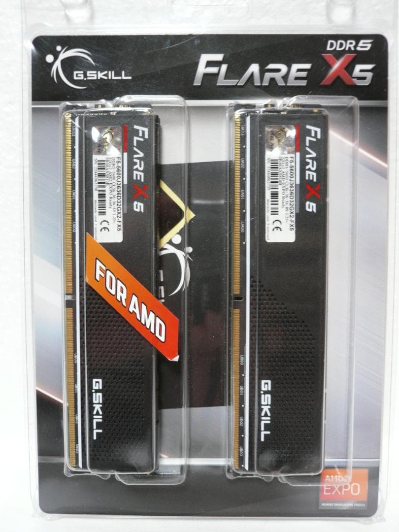 メモリー G.SKILL Flare X5 DDR5 64GB 5600MHz DIMM