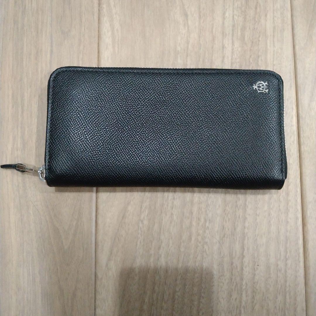 【シュウ様】新品未使用　dunhill ロングウォレット　ラウンドジップ