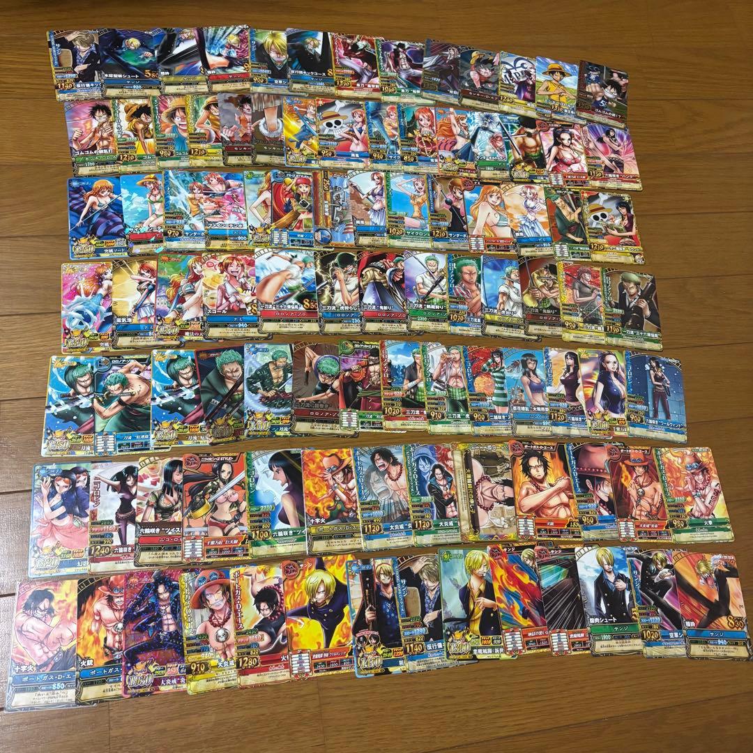 絶版 ワンピースカード 限定コラボカードなど レアカード多数