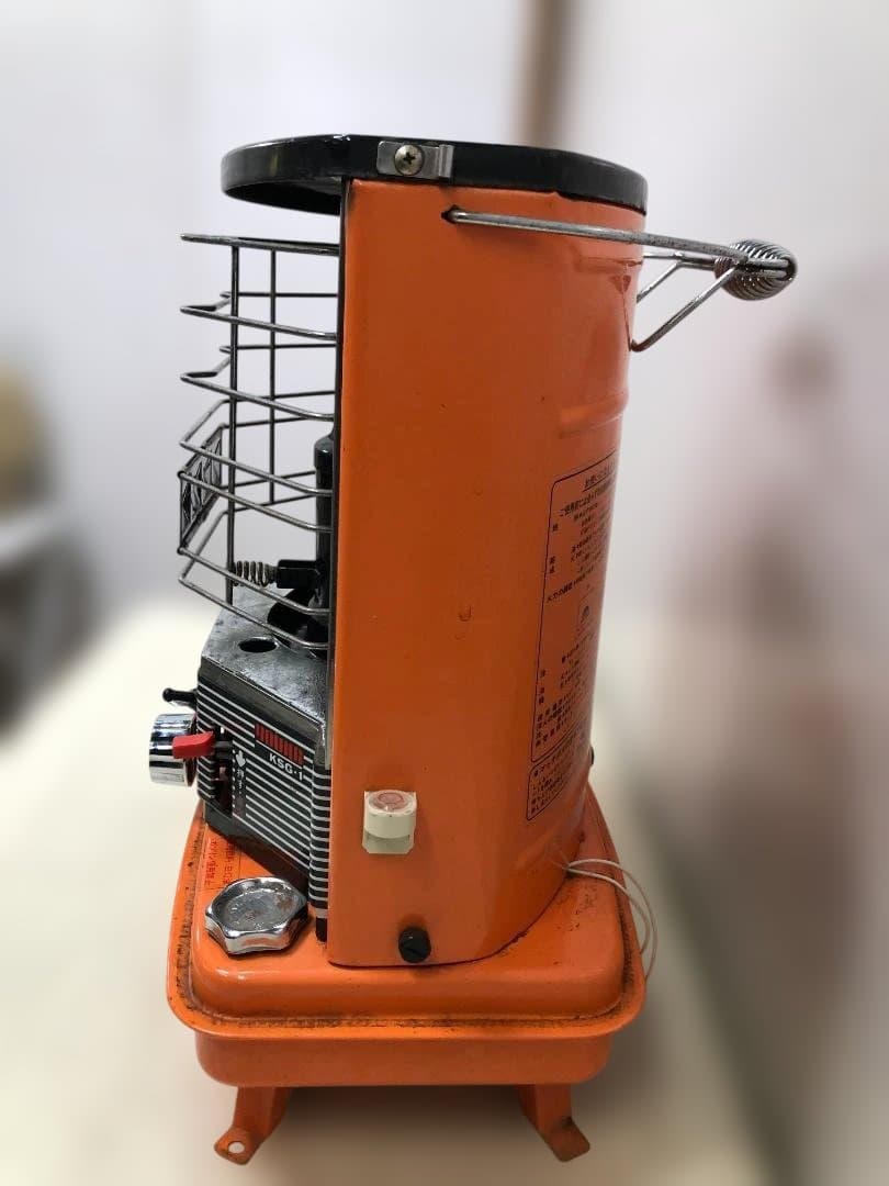 フジカ 石油ストーブ KSG-1 昭和レトロ ビンテージ 260201-3