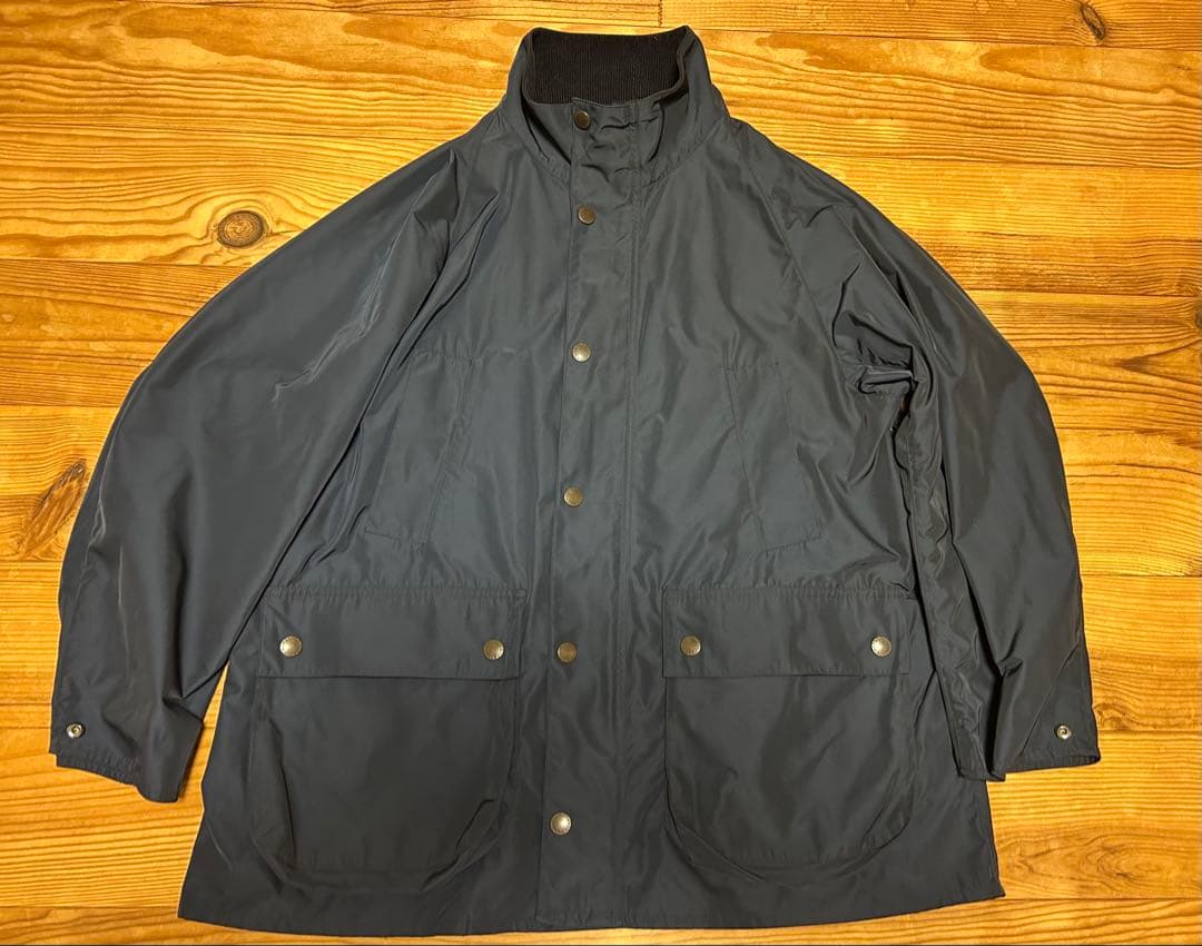 Barbourユナイテッドアローズ別注GLRスタンドビデイルネイビー38正月特価