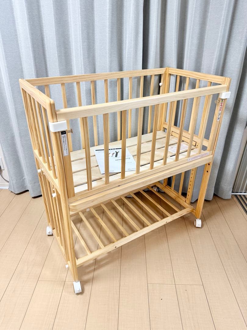 yamatoya 大和屋 そいねーる＋ロング ベビーベッド ナチュラル