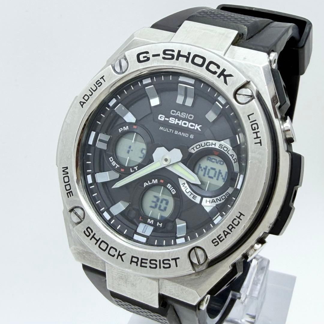 【稼働】 カシオ G-SHOCK GST-W110 電波ソーラー 腕時計
