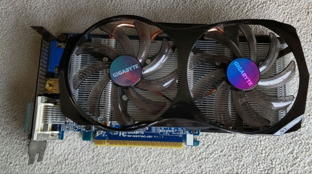 Gigabyte GeForce GTX 650 Ti 2GBグラボ 美品