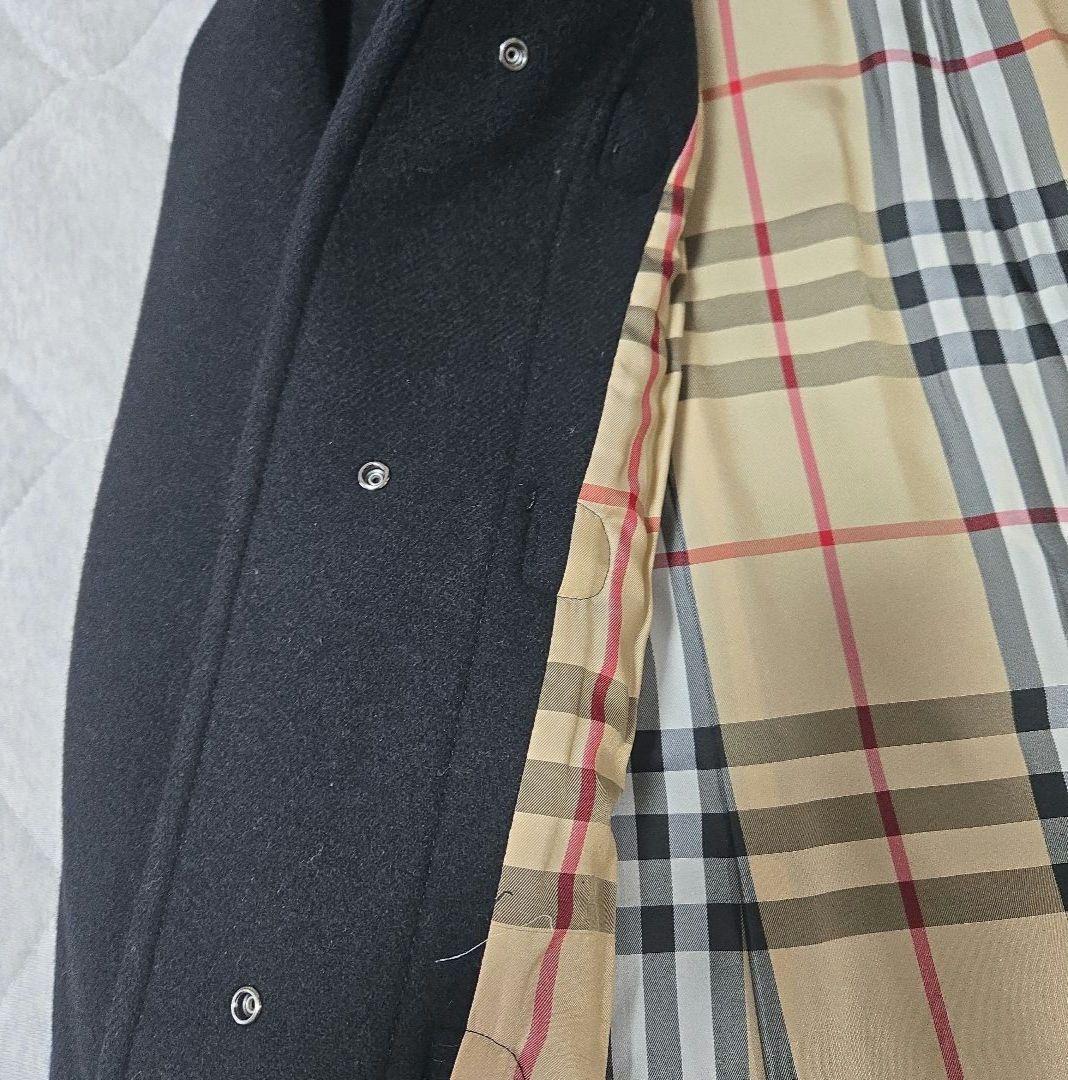BURBERRY BLUE LABEL ダッフルコ ート 黒 サイズ40