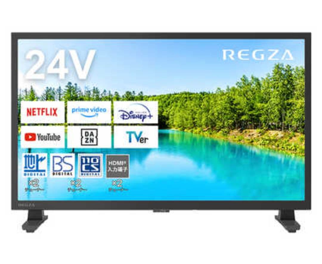 TOSHIBA REGZA テレビ 24型