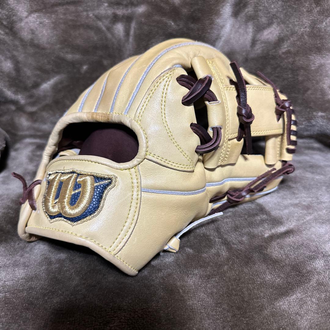 【中古】ウィルソン　Wilsonstaff　一般軟式用　内野87型　湯もみ型付け