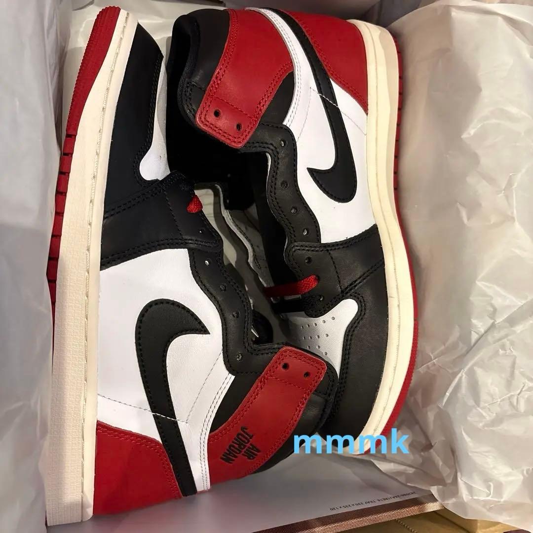 Nike Air Jordan 1 Retro High OG つま黒