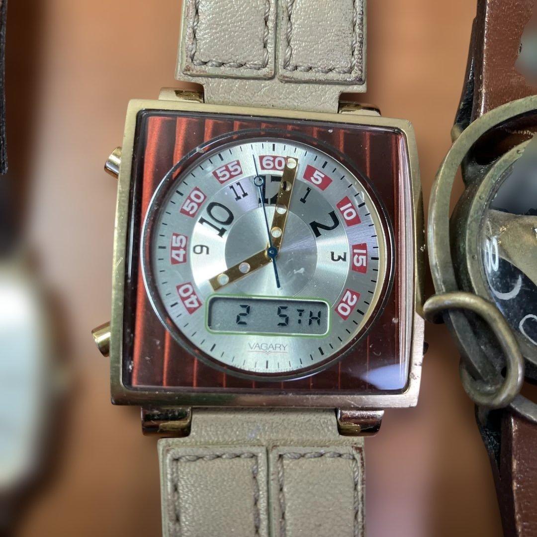 ジャンク品　CASIO セイコー　シチズン 等　腕時計10本　男女品まとめ売り