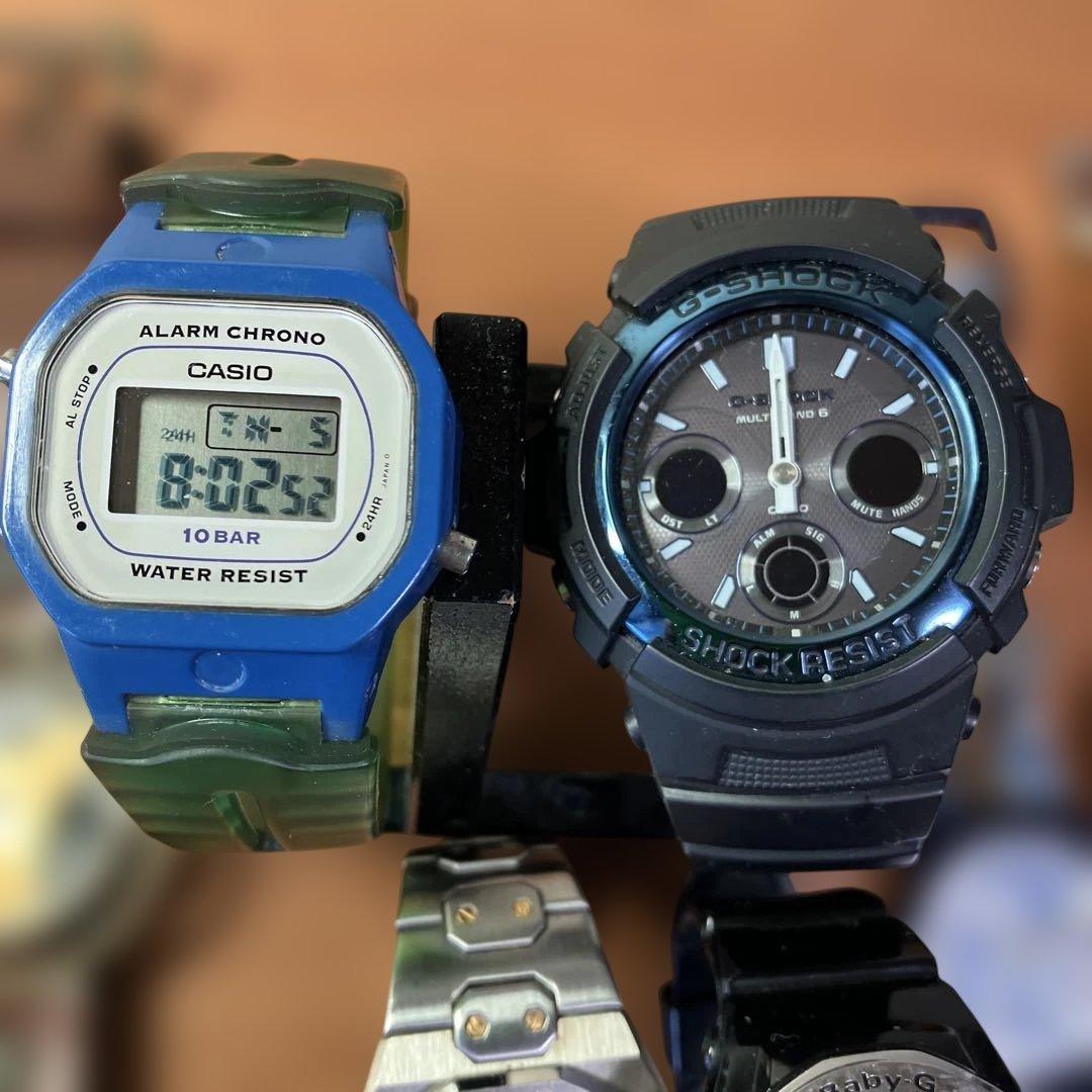 ジャンク品　CASIO セイコー　シチズン 等　腕時計10本　男女品まとめ売り