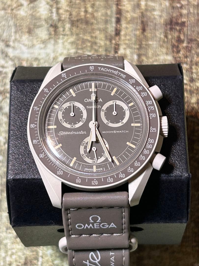 OMEGA × swatch ミッション オン アース デザート