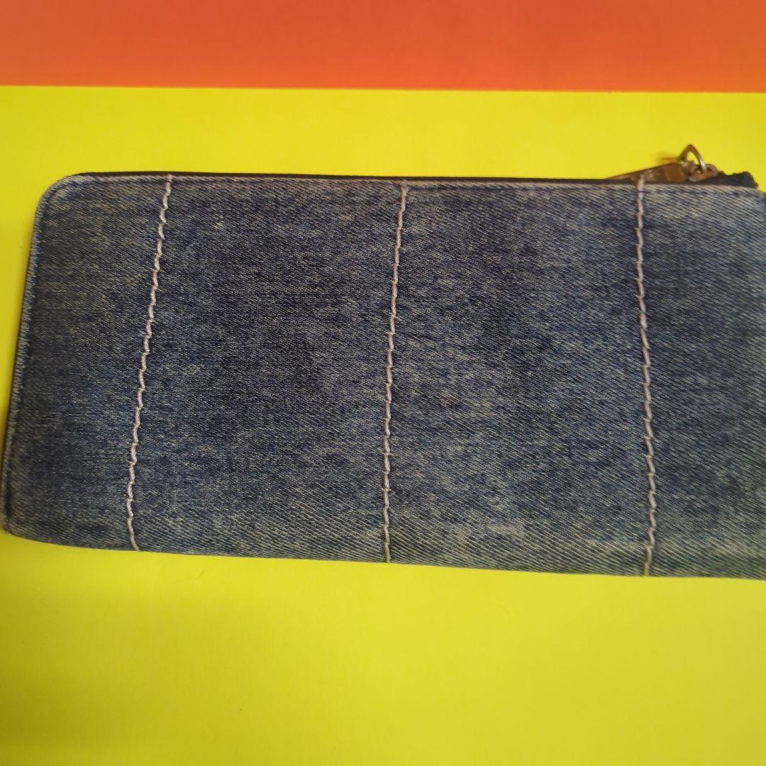 PRADA デニム長財布