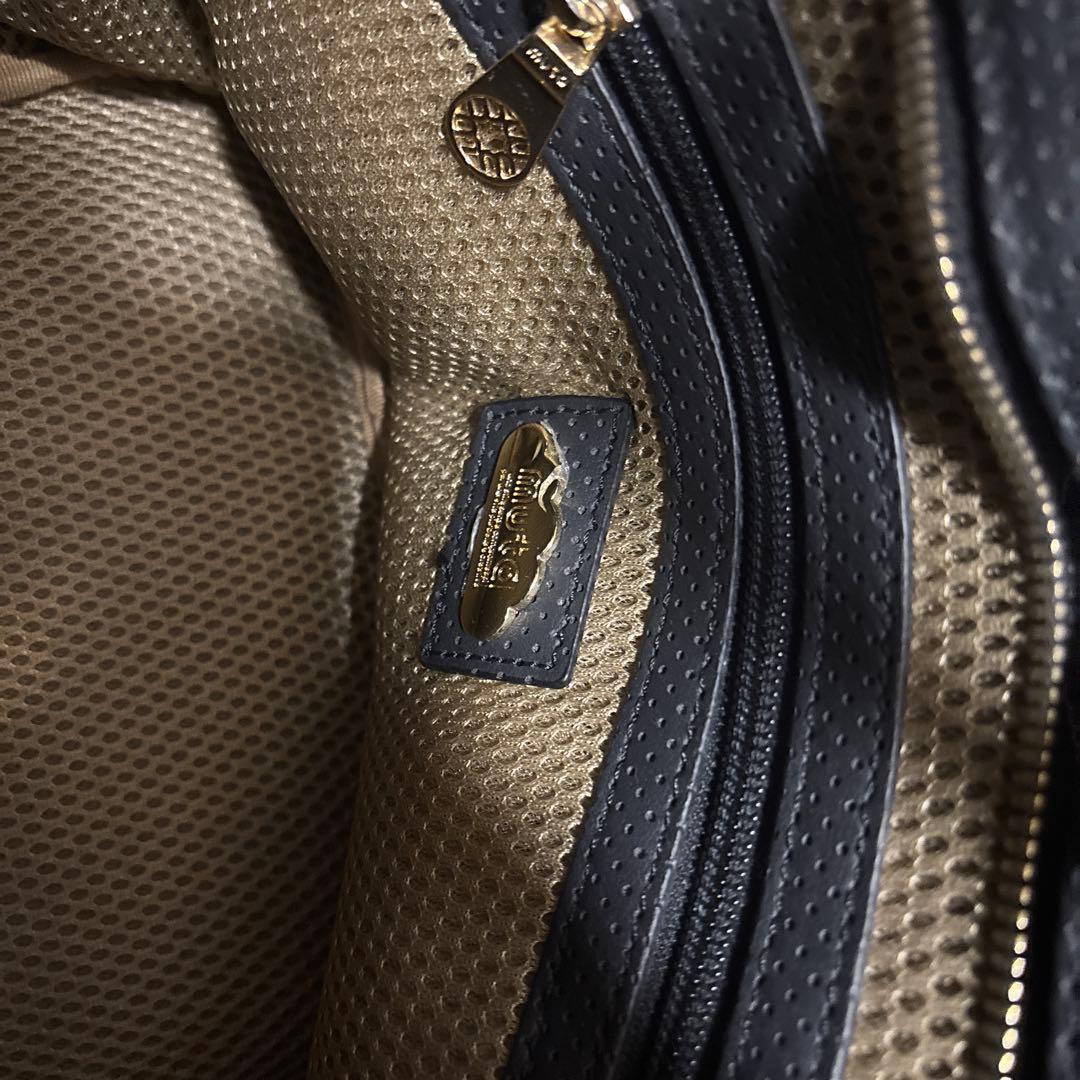 MUTA マリーン　ブラックトートバッグ