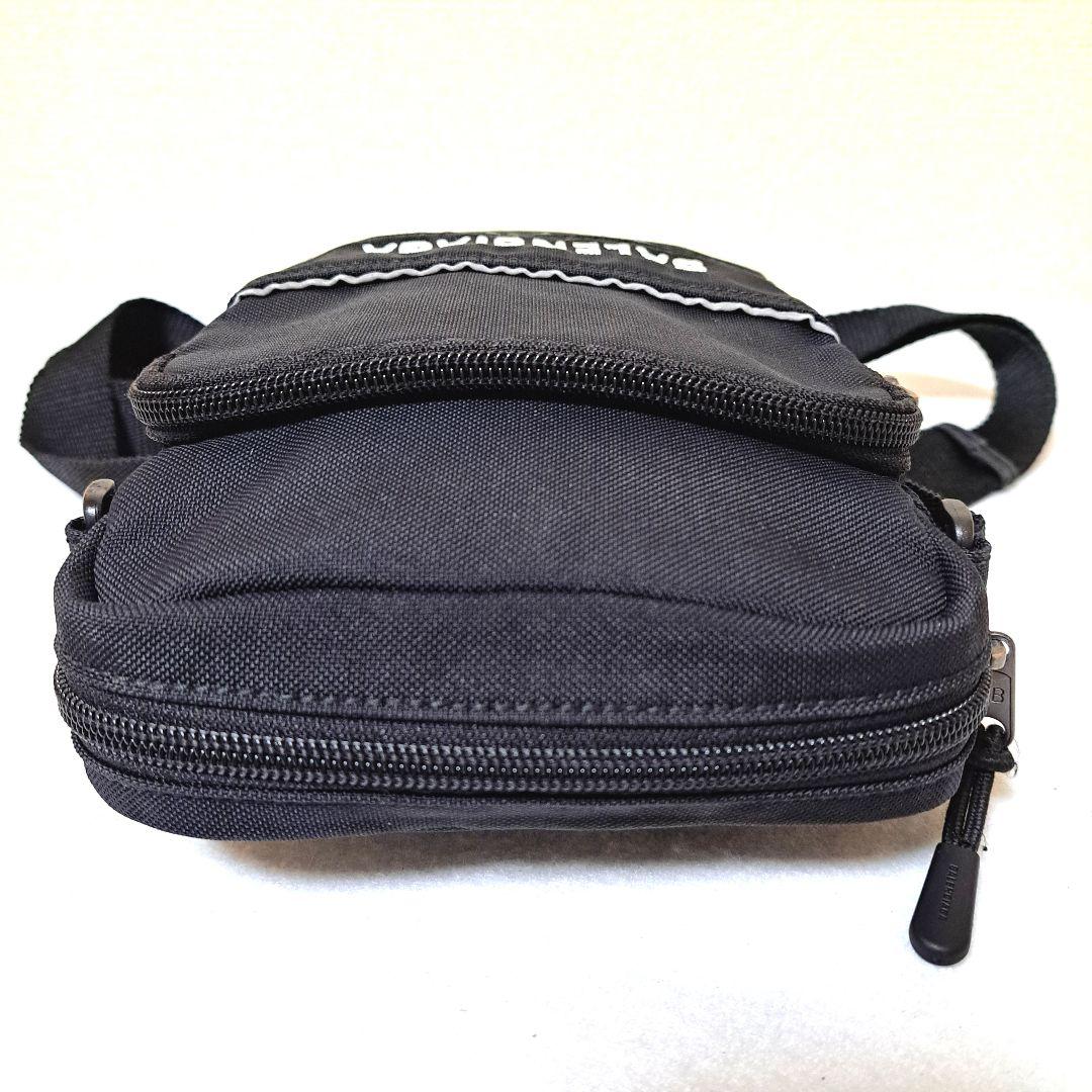 【極美品】BALENCIAGAスポーツスモールメッセンジャーバッグ　斜め掛け　黒