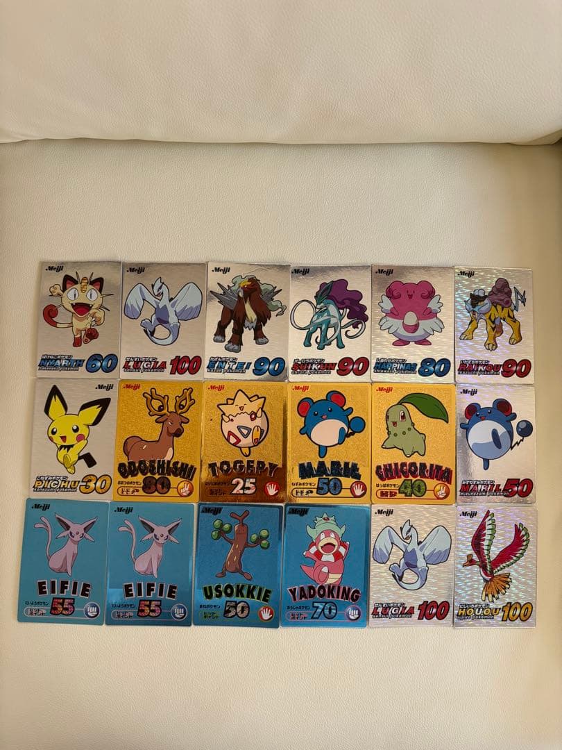 Meiji ポケモンカードセット 18枚
