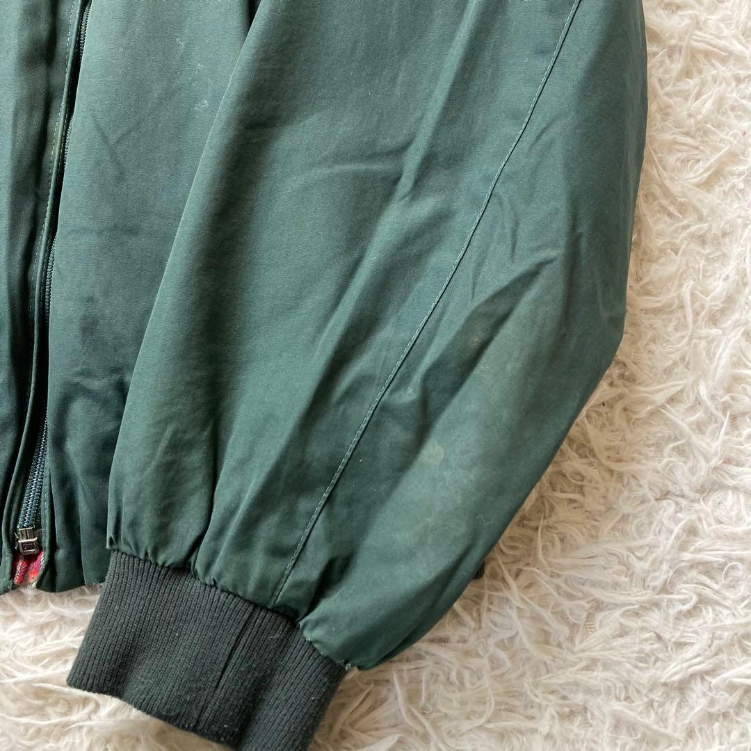 BARACUTA ハリントンジャケット L 40 ダークグリーン スイングトップ