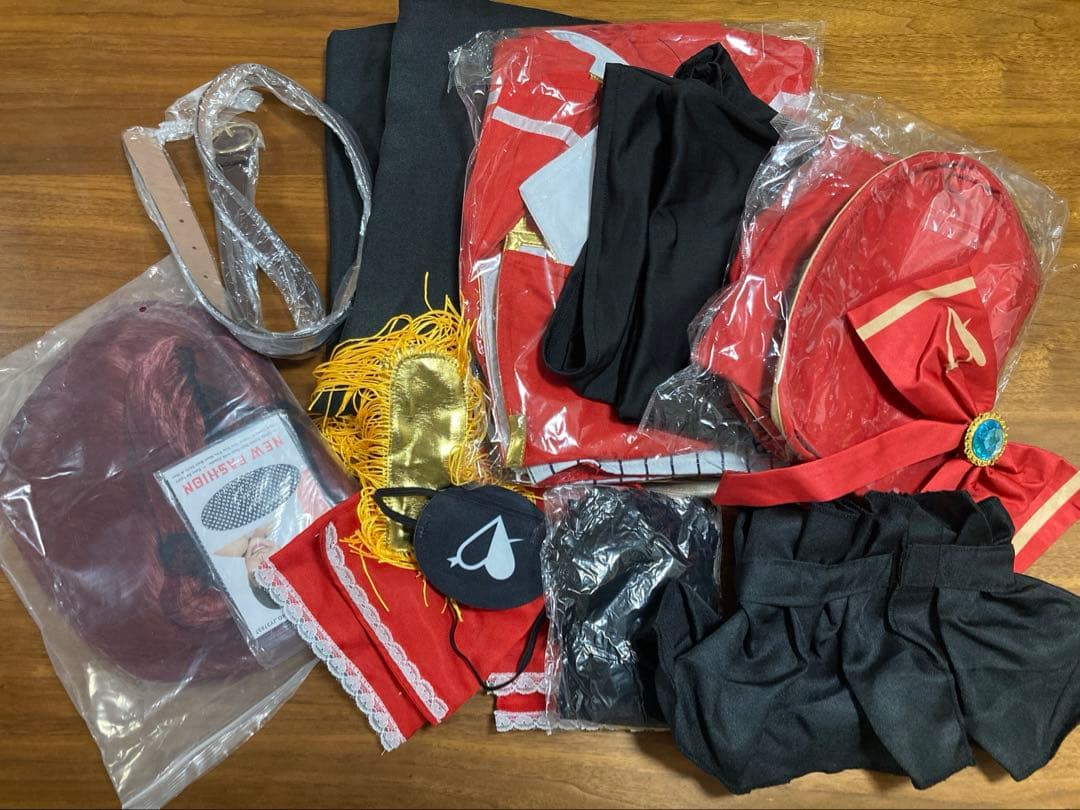 宝鐘マリン コスプレ ウィッグ付き M