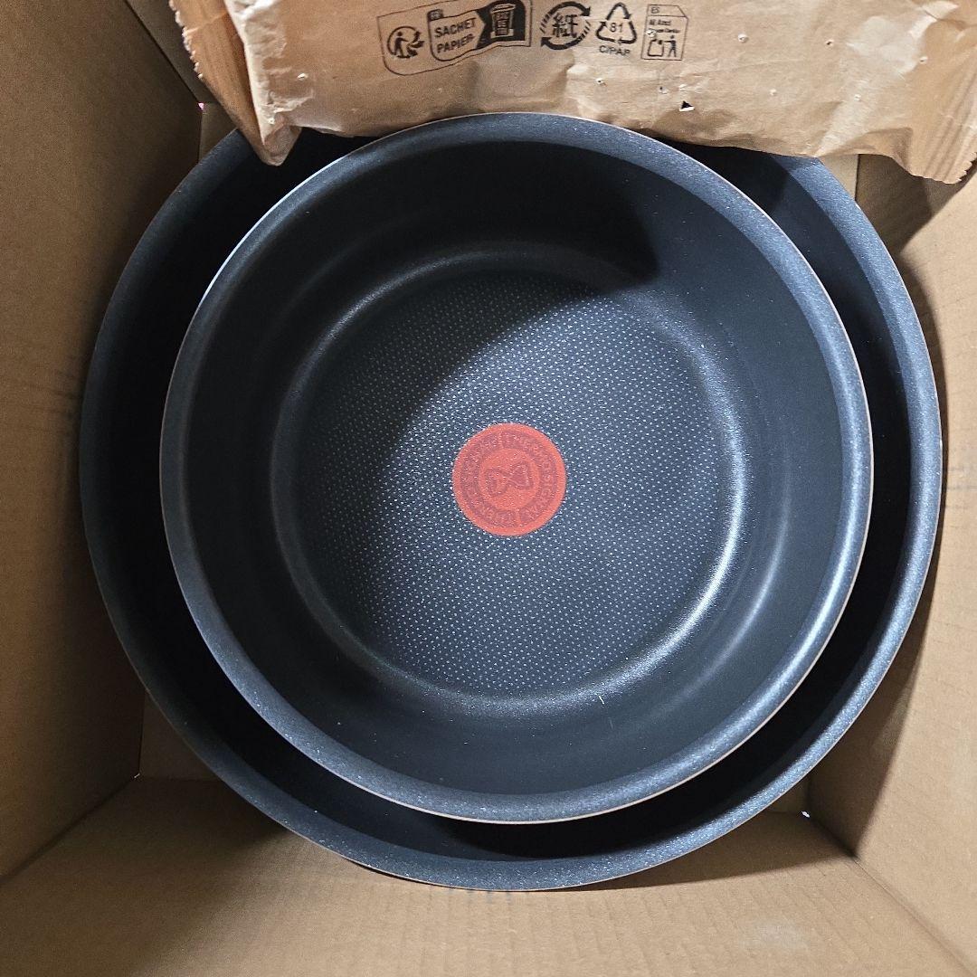 T-fal ティファール 取っ手のとれる 鍋 フライパンセット 9点セット