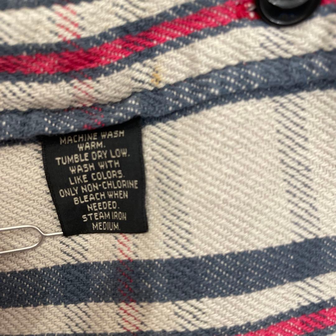 RRL ラルフローレン　三ツ星　チェック柄ネルシャツ S ダブルアールエル