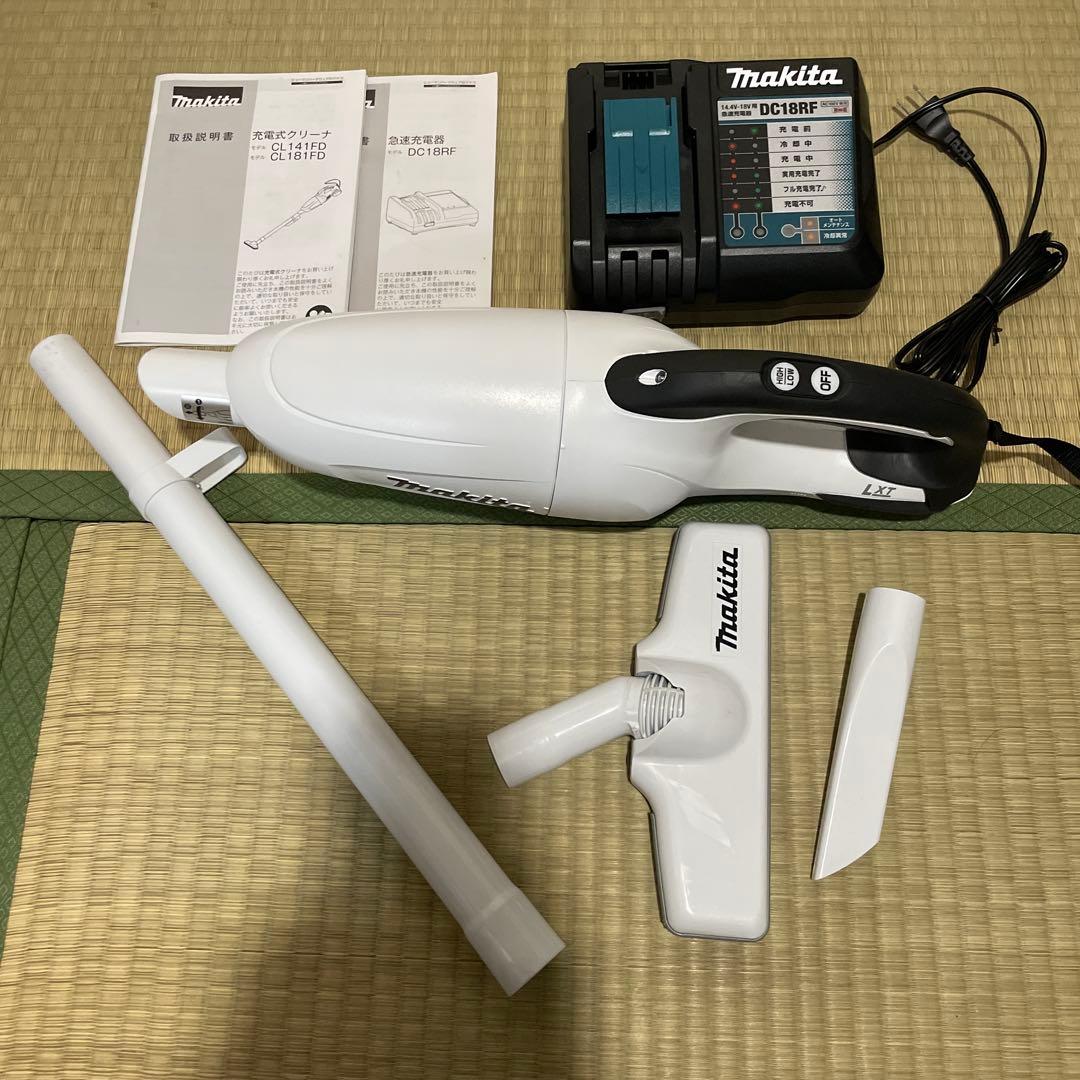 Makita 充電式クリーナー CL181FD 急速充電機セット