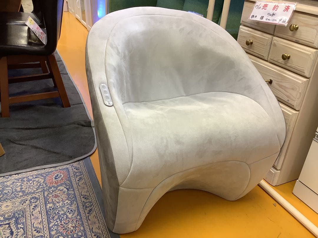 エアストレッチソファ　グレー