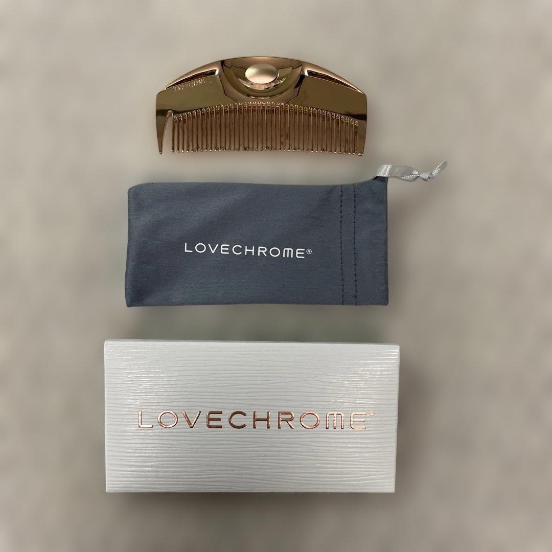 ［新品・未使用］LOVECHROME ローズゴールド コーム