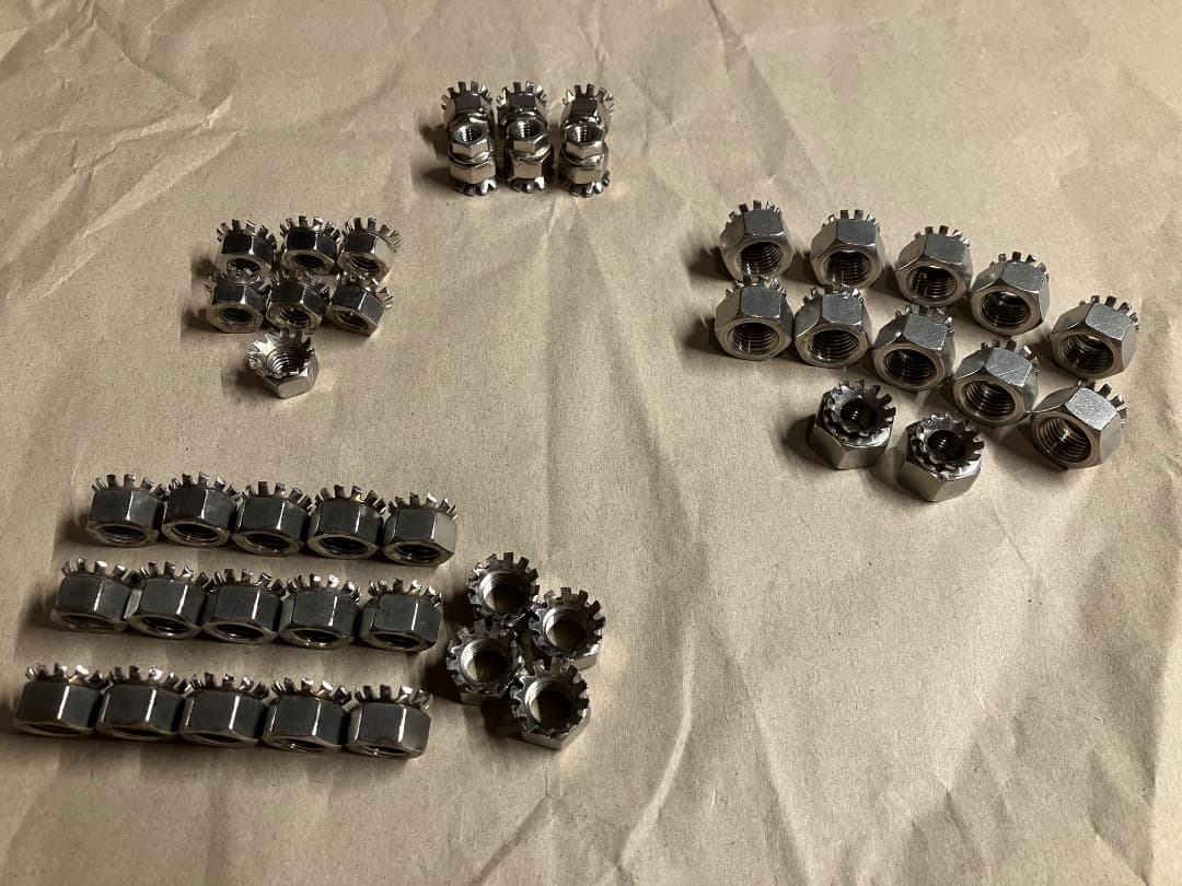 アディオ ADIO 除電ナット 計44個セット 静電気 除去 放電 チューニング