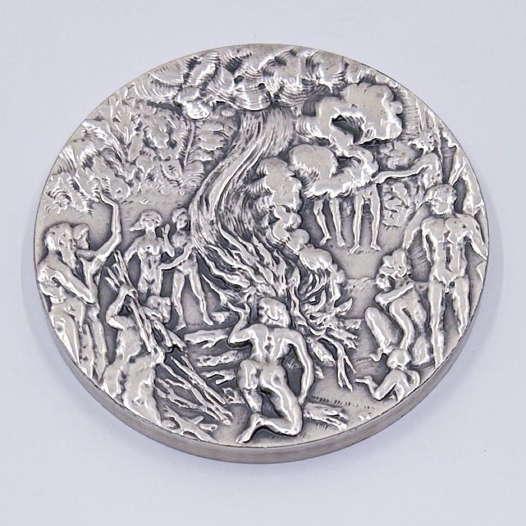 131.6g【純銀メダル】科学技術庁長官賞 科学技術功労者表彰●記念メダル