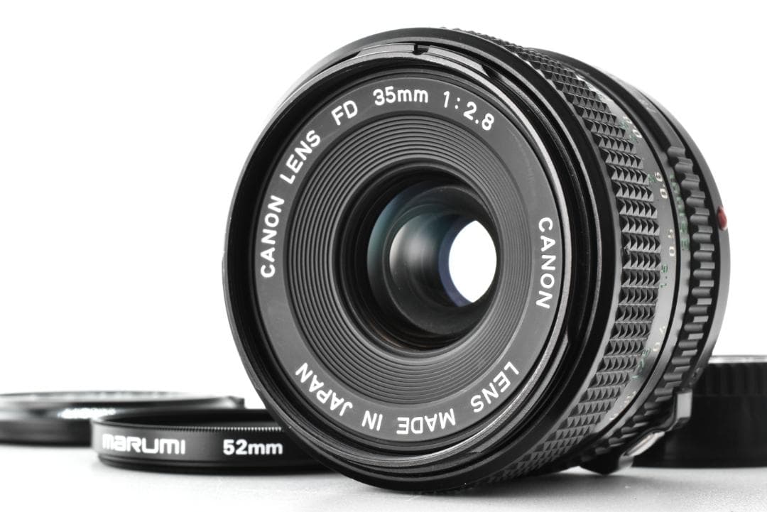 【美品】キャノン New FD ニューFD 35mm f2.8 レンズ