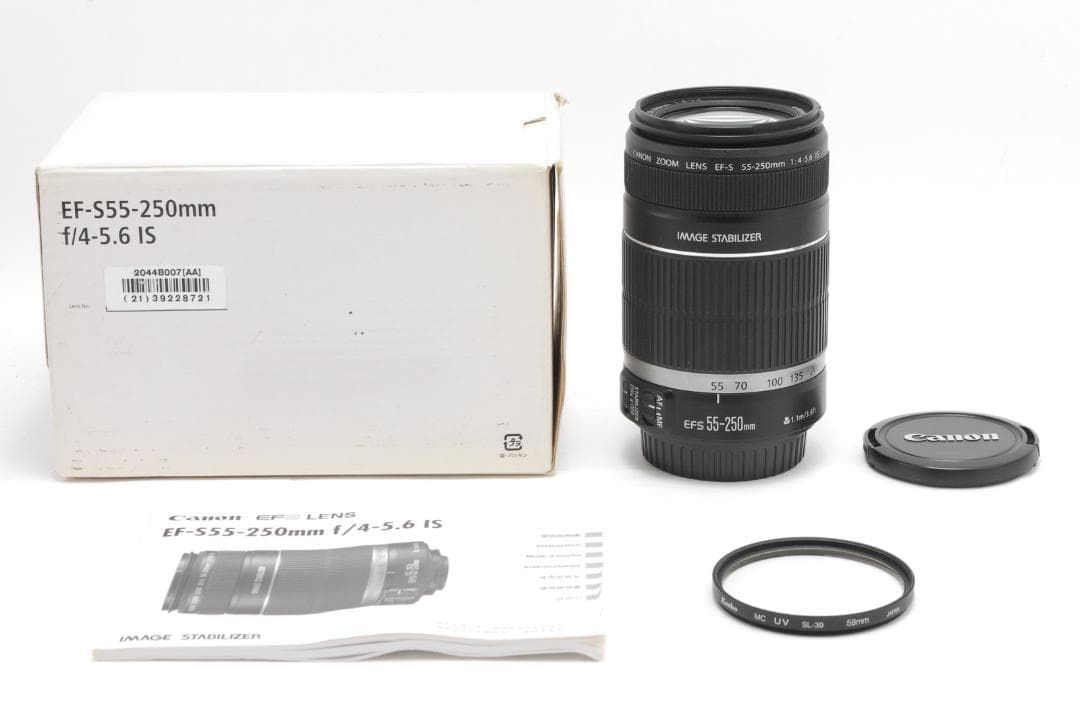 【美品】 キャノン Canon EF-S 55-250mm F4-5.6 IS