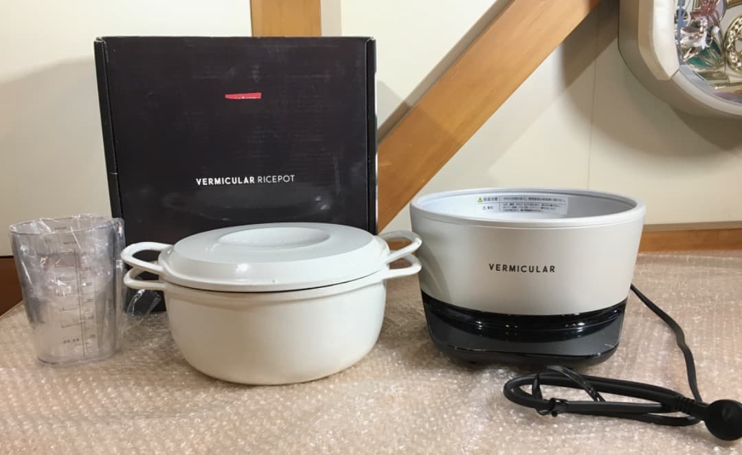 ○VERMICULAR RICEPOT ホワイト PH23A ライスポット
